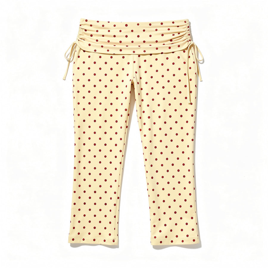 Polka Dot Capri Trousers