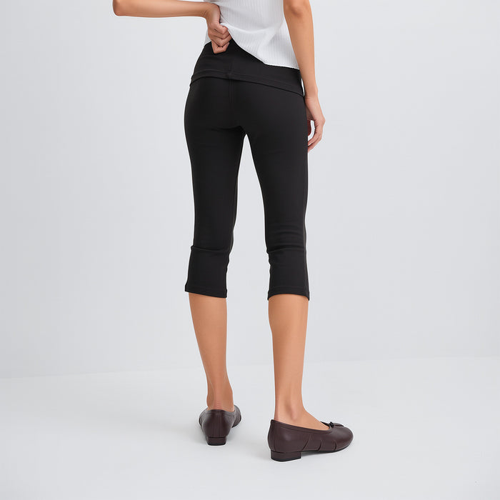 Folded Capri Trousers
