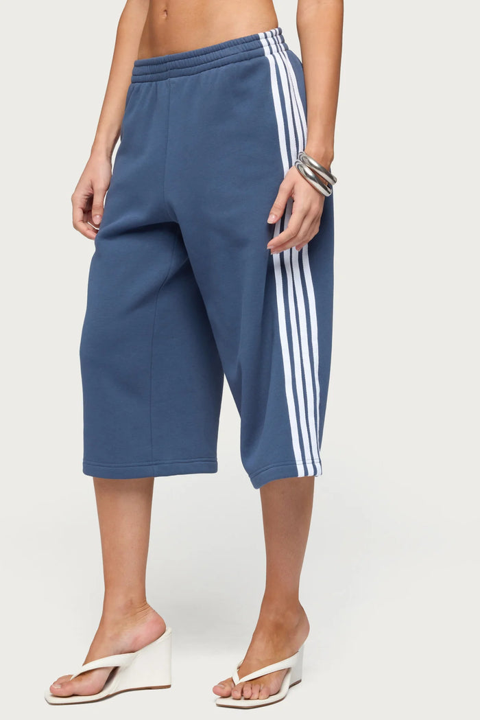Striped Bermuda Shorts